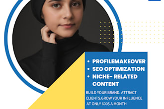 create, brand and manage your linkedin profile for you