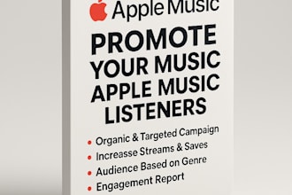 promote your music to real apple music listeners