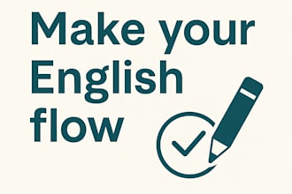proofread and polish your english text to sound natural