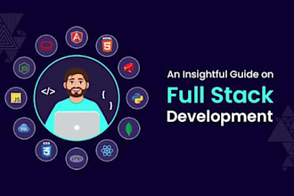 develop full stack web app