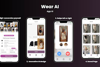design figma UI for high conversion saas apps and websites