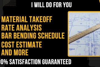 do quantity takeoff, estimate, boq, and materials takeoff quickly
