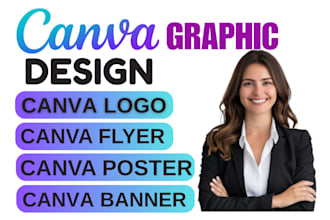 be your expert canva graphic designer