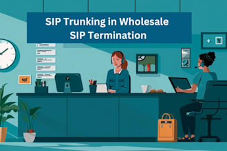 provide sip trunking termination for USA, UK, australia