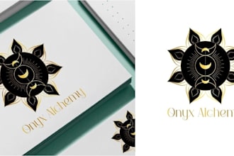 create a logo, mystical, spiritual, mandala, sacred geometry for you