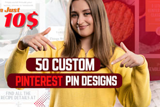 create custom pinterest pin designs