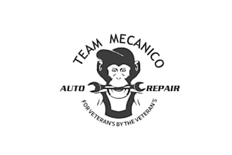 make good looking inventive team mechanic logo