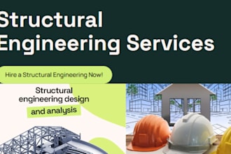 do architect task civil engineer structural analysis calculation 2d site plan 3d