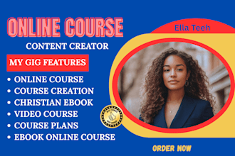 create ebook online course content teachable course creation workbook design