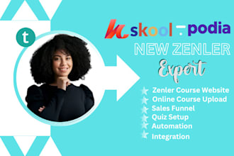 setup your new zenler online course website funnel email campaign new zenler,lms