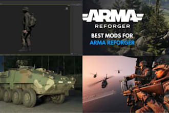 be your modder for arma 3 reforger, do arma 3 retexture