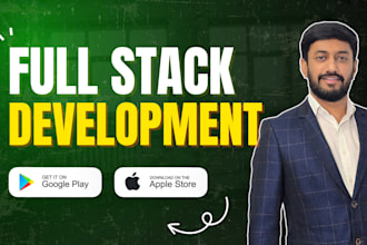 be full stack developer for web app development