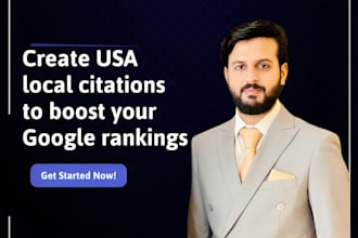 create USA local citations to boost your google rankings