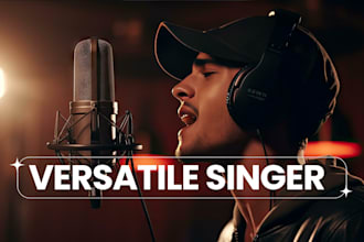 be your male singer for your country song, beat maker, and gospel worship song
