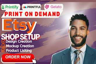 do etsy shop print on demand etsy dropshipping etsy pod etsy listing printify