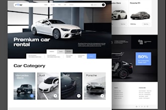 build car rental website ridesharing website carpooling website car rental app