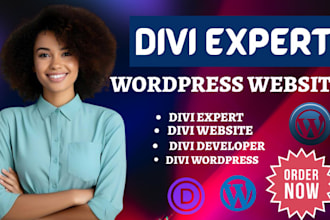 divi expert divi customization divi developer wordpress website