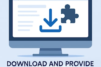 download and provide any google chrome extension