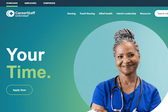 design healthcare staffing agency website healthcare staffing website healthcare