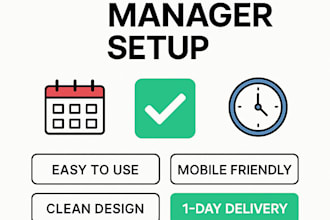 desig a aesthetic notion daily planner or task manager