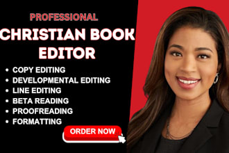 developmental copy line edit beta read  christian book ebook journal prayer help