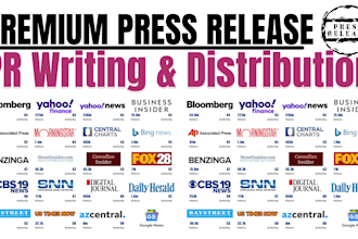 write and submit press release for pr distribution