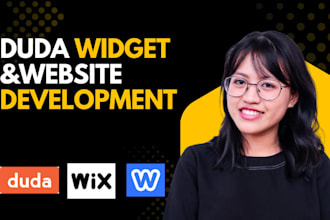 design and develop website using duda, siteground website builder