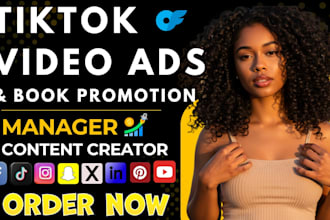 do tiktok video ads book promotion video tiktok editor booktok content creator