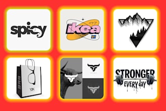 design a custom logo for your amazon shopify ebay etsy store