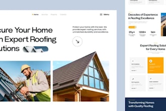 build solar, plumbing,electrician,mason,welder, hvac, carpenter, painter website
