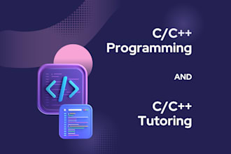 code your c and cpp project and tutor you c and cpp programming