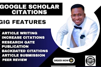 increase google scholar citations, h index and backdated journal citations