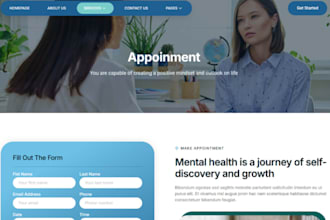 design healthcare staffing agency website, staffing agency, healthcare website