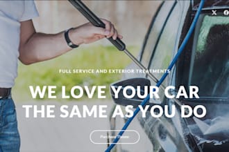 car detailing website car wash website auto detailing website auto body repair