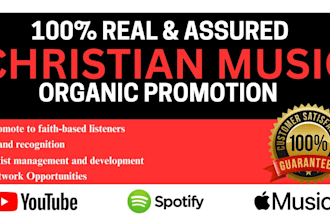 promote and pitch your christian gospel music to leading playlist curators