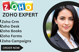 setup zoho crm, zoho desk, zoho forms, zoho one