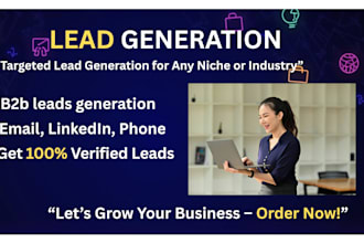 provide USA,UK real estate leads with verified emails