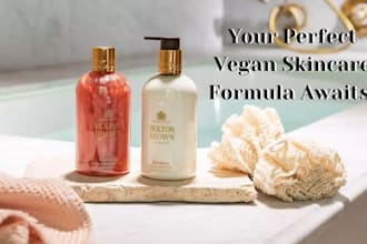 create your personal organic and vegan cosmetic formulation