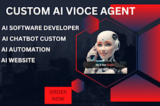 ai voice agent ai website ai software developer ai chatbot custom automation