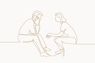 design elegant minimalistic one line vector icons