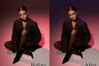 create clean and realistic beauty retouch