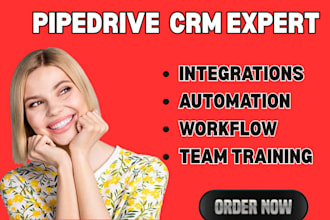 setup pipedrive CRM ai markerting automation workflow pipedrive sales management