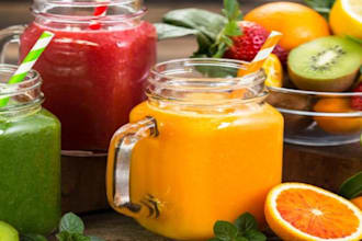 formulate beverage, juice, smoothie and soft drink, energy drink, food recipes