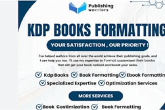copy edit, proofread, and format your fiction or romance novel for amazon kdp