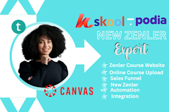 setup your online courses on canvas lms learnworlds learndash kajabi website