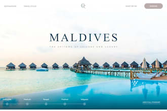 design travel agency website tour booking website hotel booking website vacation