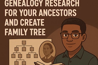 do african american genealogy research for your ancestors and create family tree