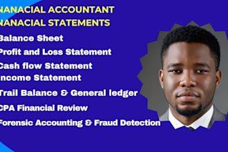 audit financial records to detect discrepancies, money laundering and forensic