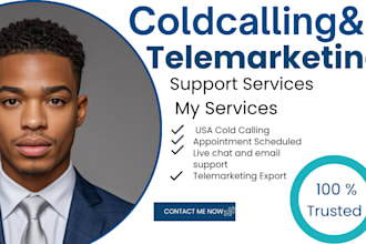 do USA cold calling, USA cold caller, USA calls, telemarketing, leads