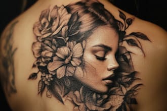 create awesome old school tattoo style design